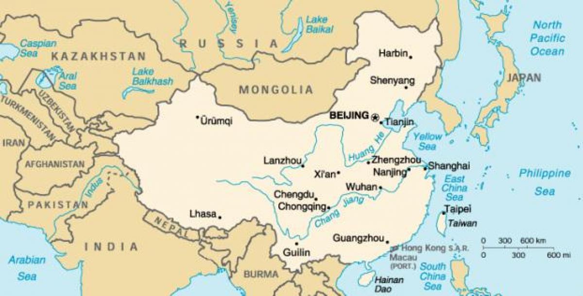 ősi térkép Kína